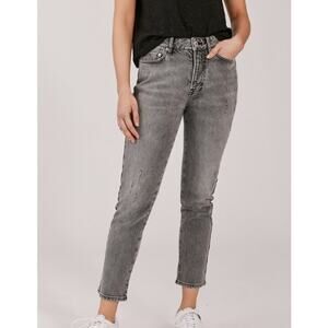 NWT Something Navy Ryder High Rise Skinny Jeans Gray Women's 10